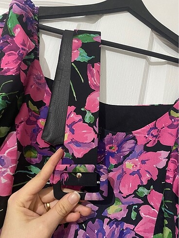 38 Beden çeşitli Renk Trendyolmilla çiçekli elbise