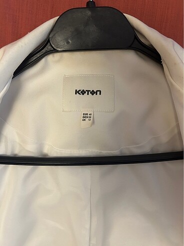 Koton Kolsuz Abiye Kuşaklı Blazer Ceket Yelek - Görsel 3