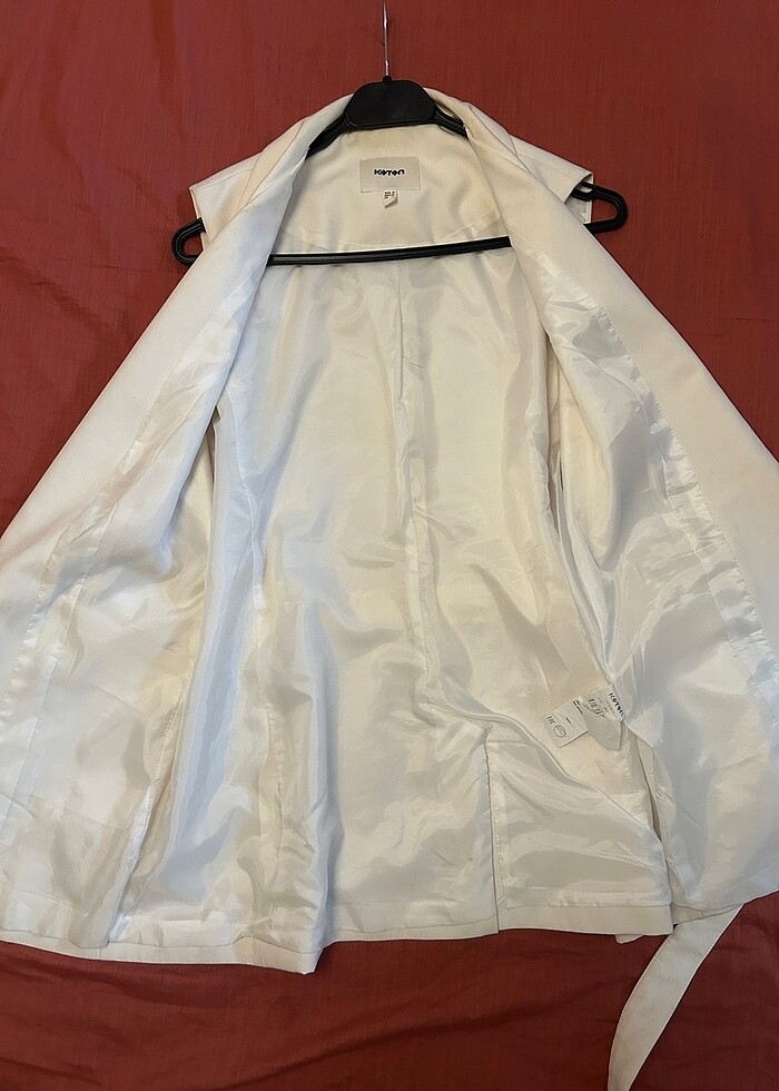 Koton Kolsuz Abiye Kuşaklı Blazer Ceket Yelek - Görsel 2