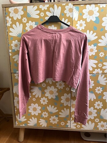 38 Beden ASOS Uzun Kollu Crop T-shirt