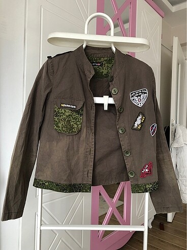 Vintage askeri ceket