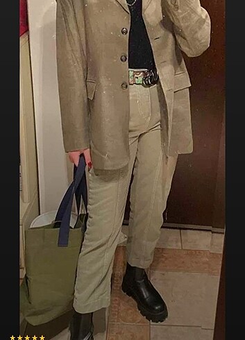 Yeşil jeans