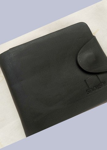 SHAISHI DERİ ERKEK CÜZDANI SİYAH - Görsel 3