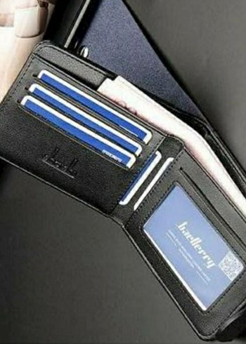 SHAISHI DERİ ERKEK CÜZDANI SİYAH - Görsel 2