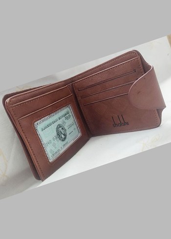 SHAISHI DERİ ERKEK CÜZDANI KAHVERENGİ - Görsel 2