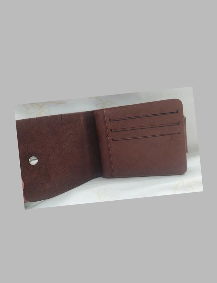 SHAISHI DERİ ERKEK CÜZDANI KAHVERENGİ - Görsel 3