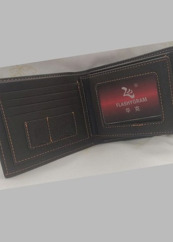 F-GRAM DERİ ERKEK CÜZDANI KAHVERENGİ - Görsel 4