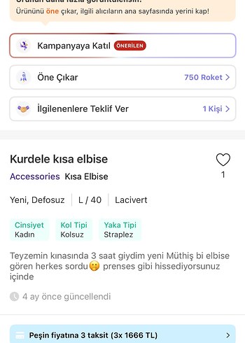 Kurdele Drapeli Straplez Mini Abiye Elbise - Görsel 5