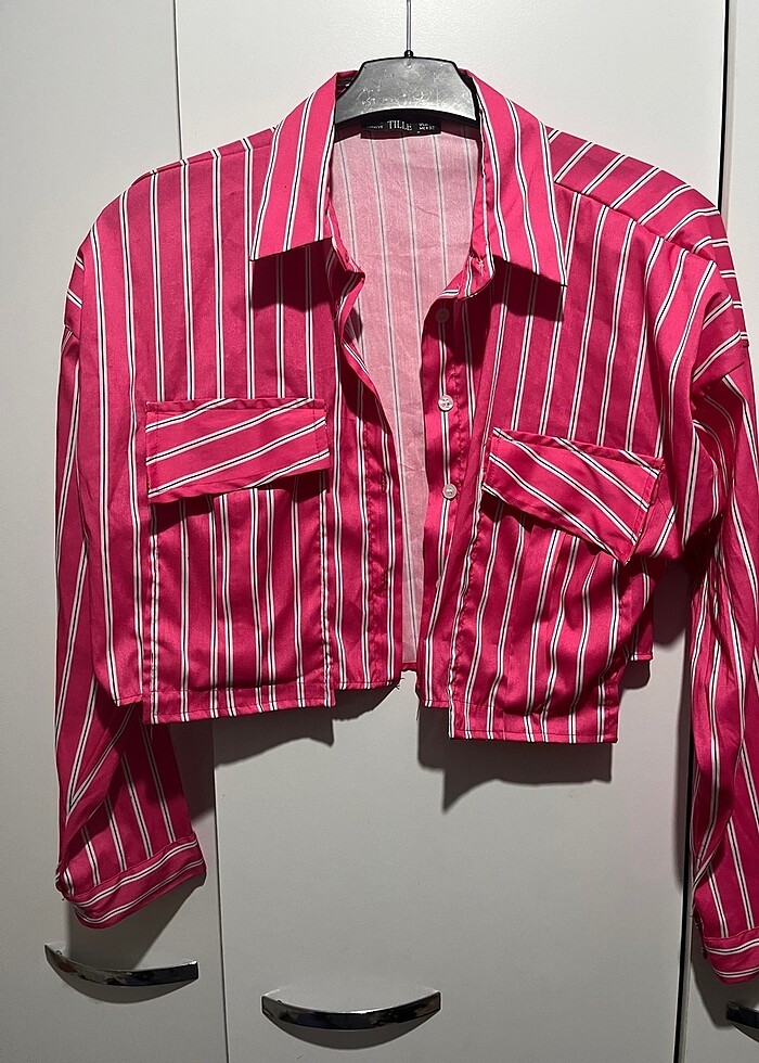 Pembe gömlek - Görsel 2