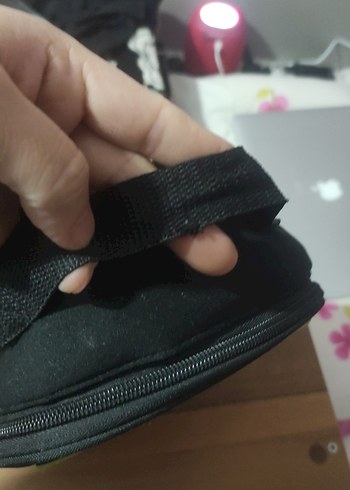 Siyah Retro Oyun Konsolu Temalı el Çantası /Beslenme çantası - Görsel 6