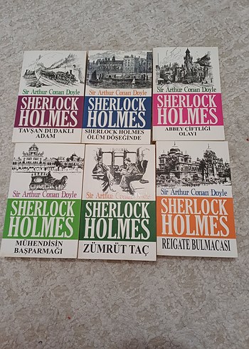 Sir Arthur Conan Doyle Sherlock Holmes Seti 6 Kitap