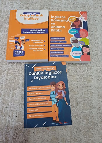 Ramazan Özkan İngilizce Öğrenme Kitapları Seti