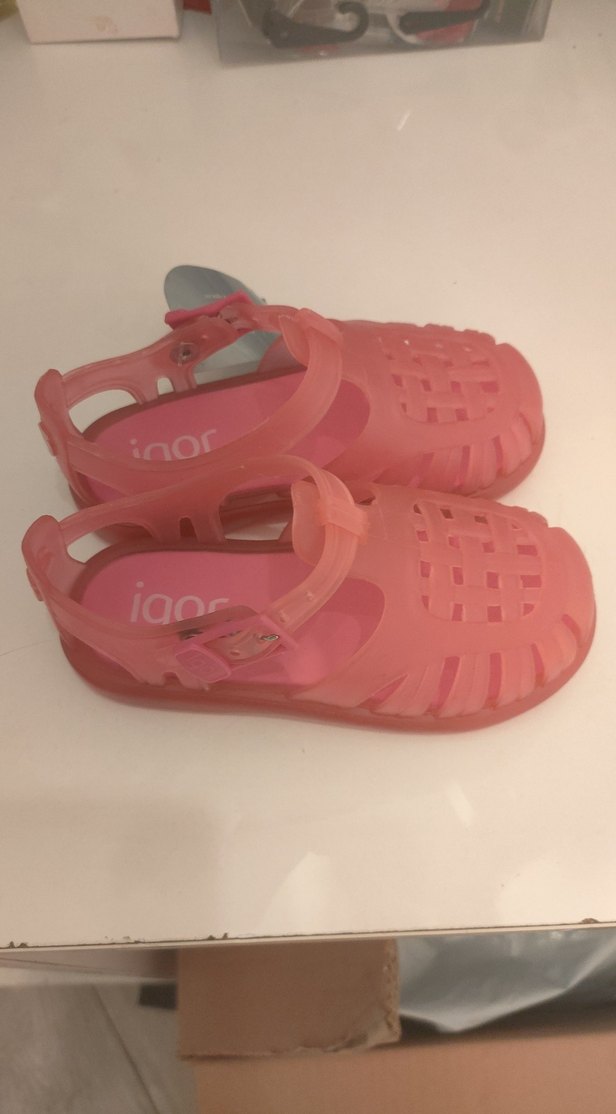 İgor Kız Çocuk Fuşya Tokalı Sandalet - Görsel 2