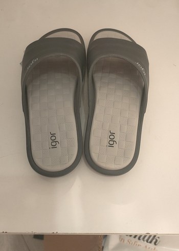 İgor Unisex Çocuk Terlik Gri - Görsel 3