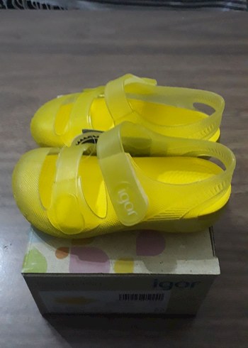 Igor Bondi Kız Çocuk Sarı Sandalet - Görsel 2