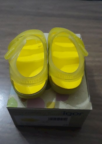 Igor Bondi Kız Çocuk Sarı Sandalet - Görsel 3