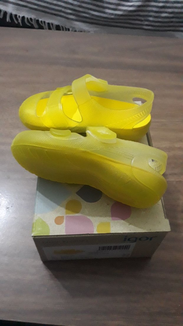 Igor Bondi Kız Çocuk Sarı Sandalet - Görsel 4