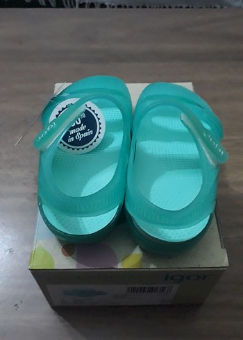 Igor Bondi Kız Çocuk Sandalet Turkuaz - Görsel 3