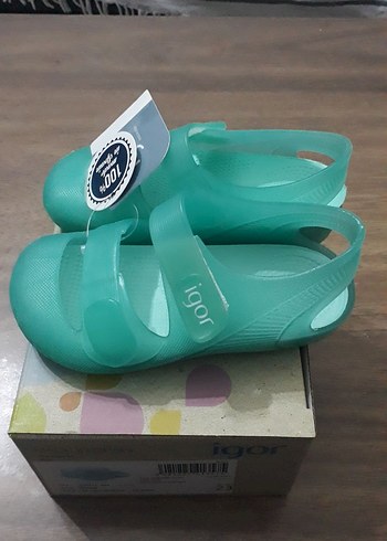 Igor Bondi Kız Çocuk Sandalet Turkuaz - Görsel 2