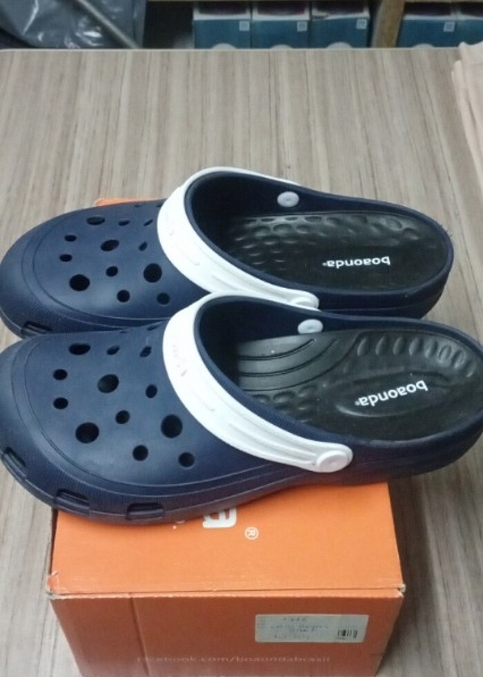 Boaonda Erkek Sandalet Terlik Lacivert - Görsel 2