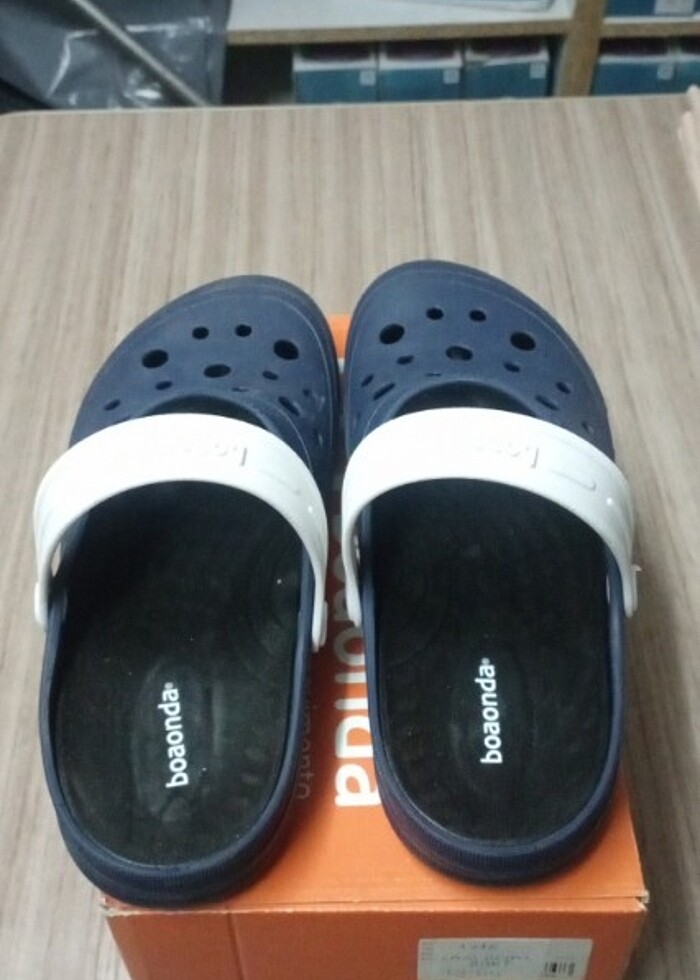 Boaonda Erkek Sandalet Terlik Lacivert - Görsel 3