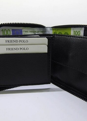  Beden siyah Renk Fermuarlı cüzdan kartlık 