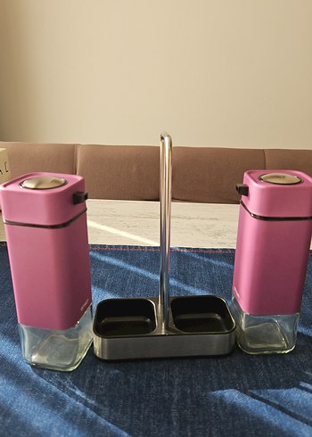 Emsan Pembe Baharatlık Sirke Yağ Seti - Görsel 4