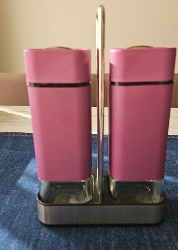 Emsan Pembe Baharatlık Sirke Yağ Seti - Görsel 2