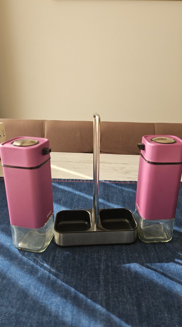 Emsan Pembe Baharatlık Sirke Yağ Seti - Görsel 4