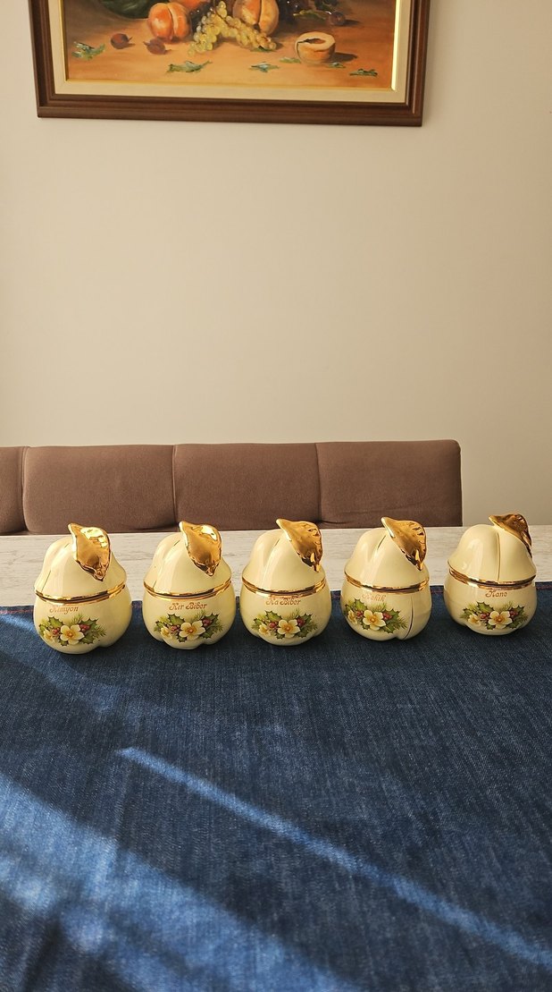 Yeniyıl Temalı Antika Baharat Takımı - Görsel 3