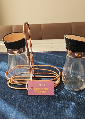 Emsan Gold Cam Baharatlık Seti - Görsel 2