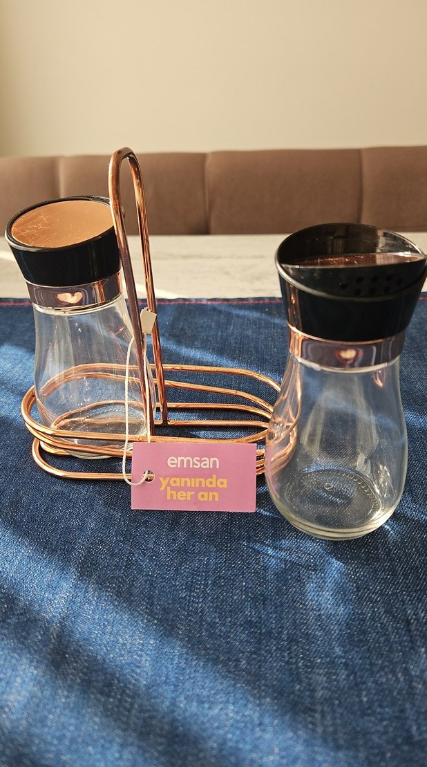 Emsan Gold Cam Baharatlık Seti - Görsel 3