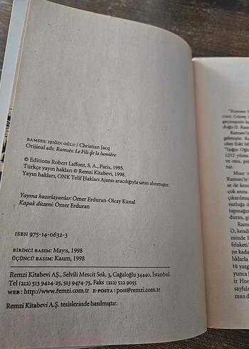 Ramses Işığın Oğlu - Christian Jacq - Görsel 2