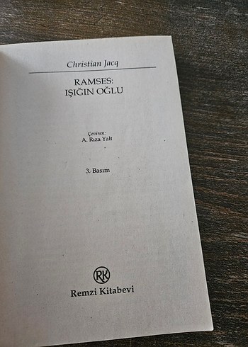 Ramses Işığın Oğlu - Christian Jacq - Görsel 3