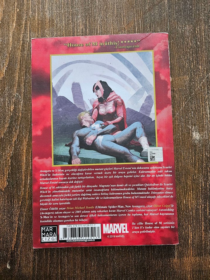 Marvel House of M Çizgi Roman - Görsel 2