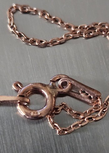 So Chic Rose Gümüş Kolye 925 Ayar FIRSAT - Görsel 3