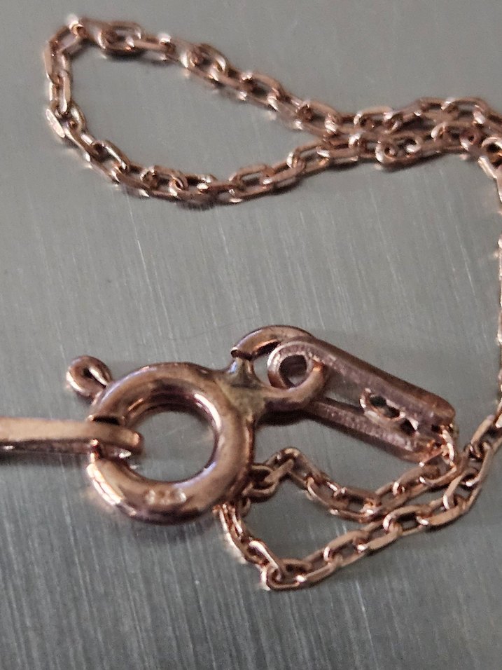 So Chic Rose Gümüş Kolye 925 Ayar FIRSAT - Görsel 3