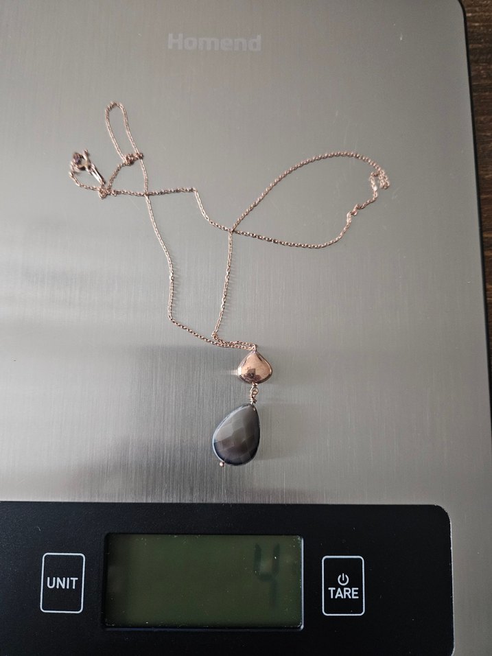 So Chic Rose Gümüş Kolye 925 Ayar FIRSAT - Görsel 2