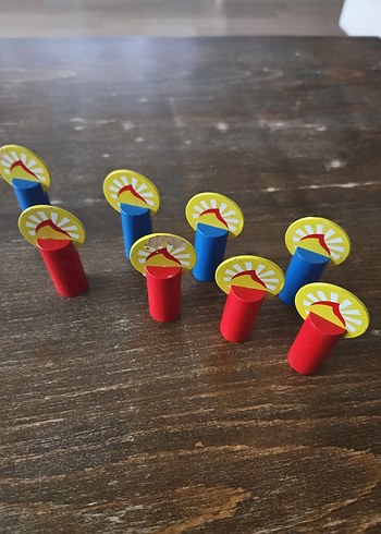 Doğum Günü Pastası Ahşap Antika Oyuncak FIRSAT - Görsel 4