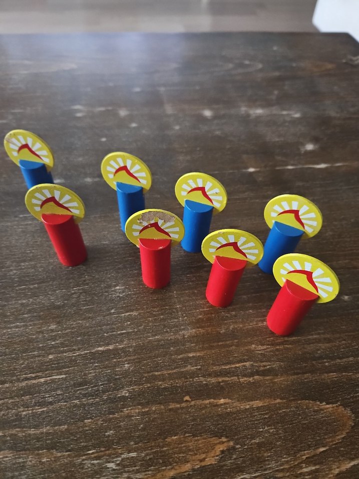 Doğum Günü Pastası Ahşap Antika Oyuncak FIRSAT - Görsel 4