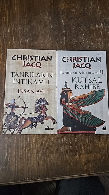 Christian jacq Tanrıların İntikamı 1. ve 2. Kitap Set Halinde