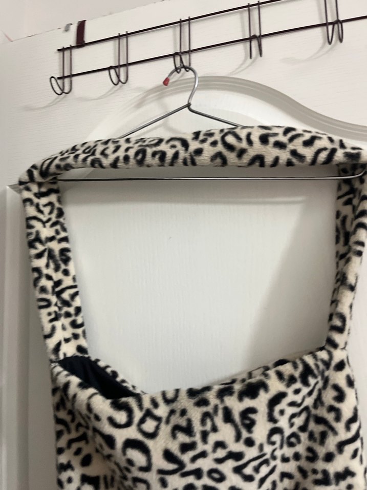 Zebra Desenli Kadın Peluş Çanta - Görsel 3