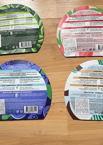 Sephora Kadın Yüz Maskeleri Seti - 4 Çeşit - Görsel 3