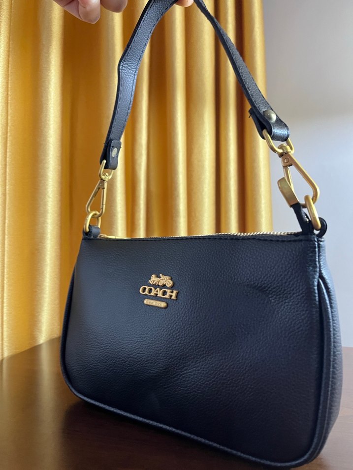 Siyah coach el çantası - Görsel 5