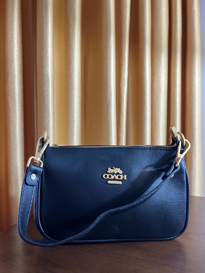 Siyah coach el çantası - Görsel 3