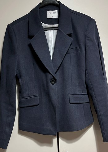 Belden oturtmalı Blazer Ceket - Görsel 5