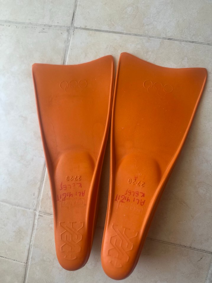 Turuncu Erkek Su Ayakkabısı Velcro Kayışlı - Görsel 2