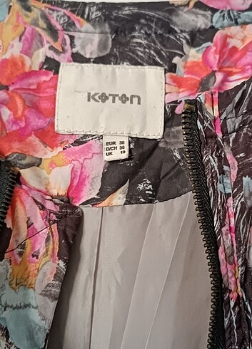 m Beden çeşitli Renk Koton mont