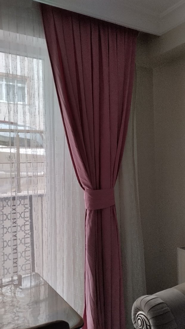 Modern Klasik fon perde 2 kanat - Görsel 4