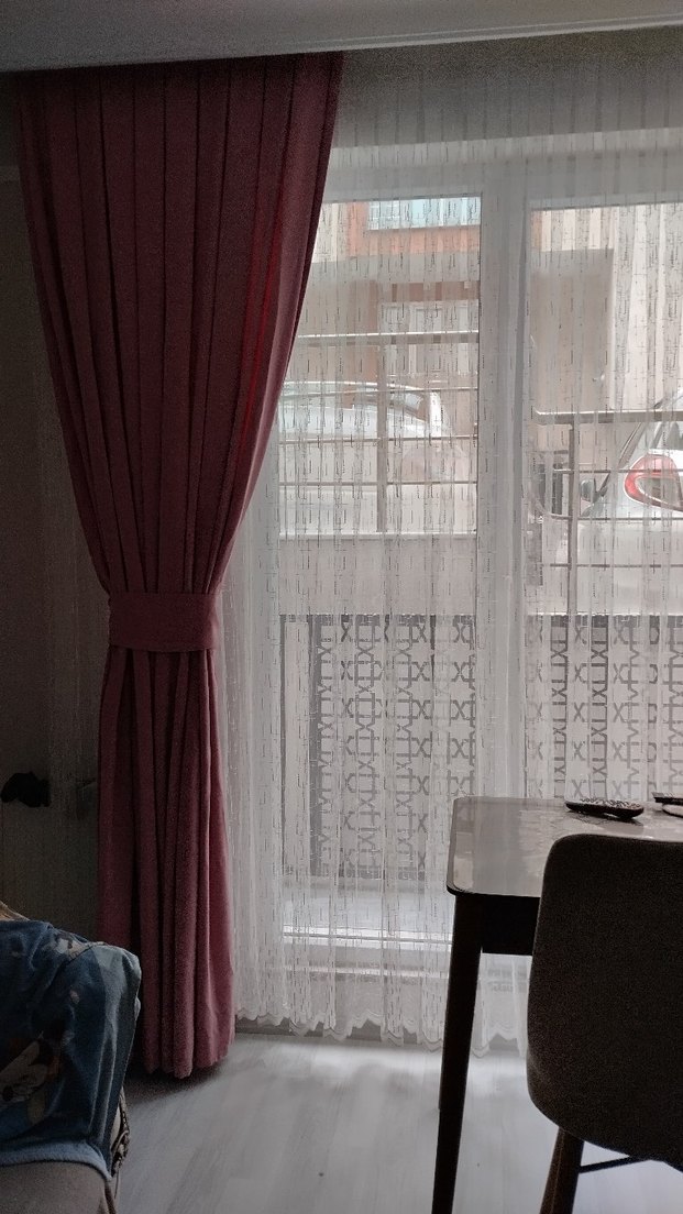 Modern Klasik fon perde 2 kanat - Görsel 5